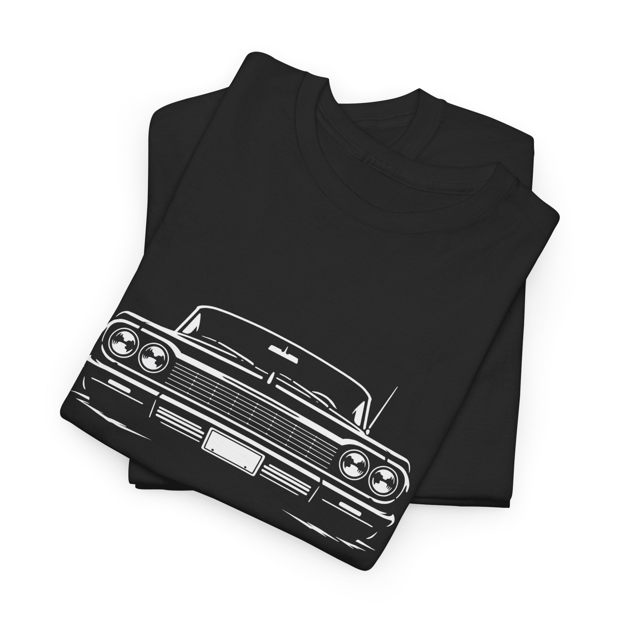 Classic Impala Front Graphic Tee — Vintage Car Shirt