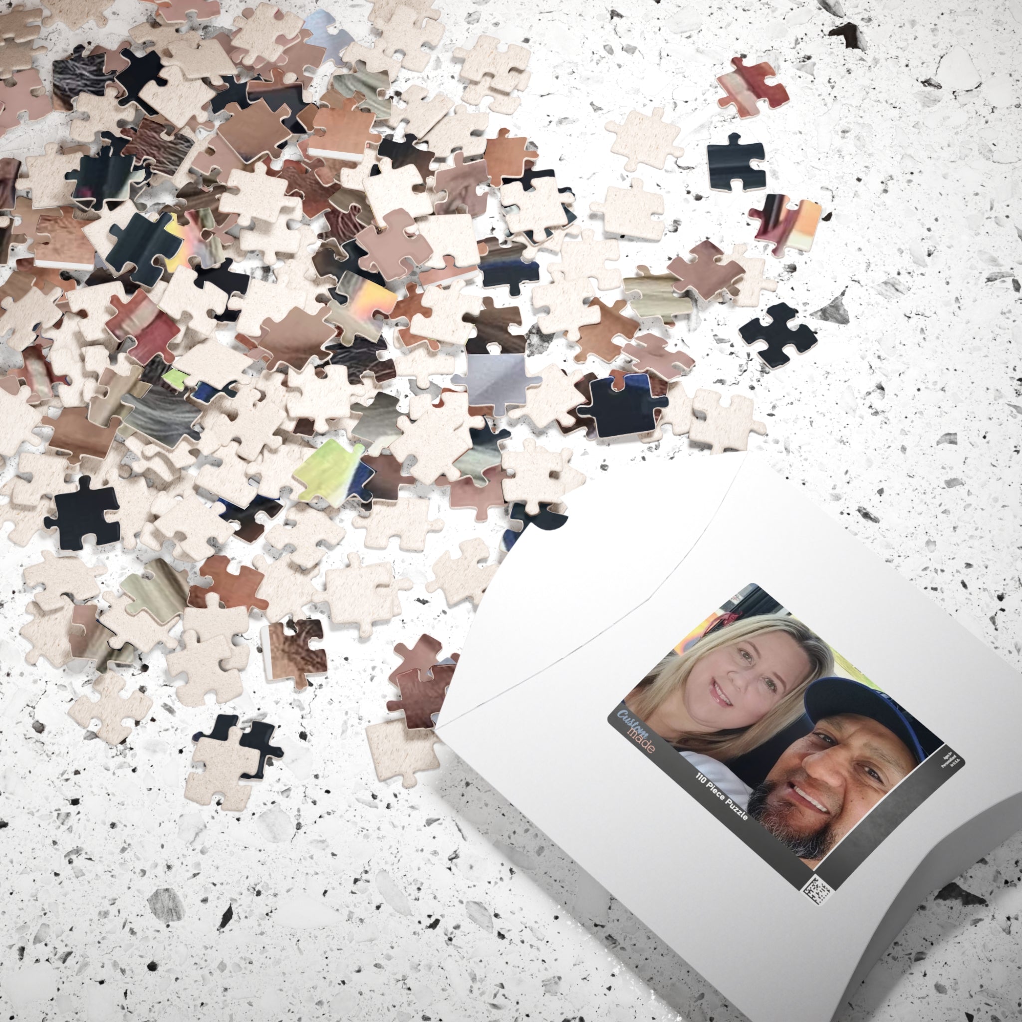 Custom Photo Puzzle — Personalized Family Jigsaw (110–1014 Pieces)